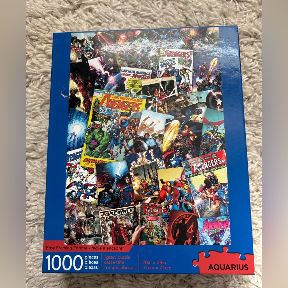 Aquarius Avengers 1000-Piece Jigsaw Puzzle